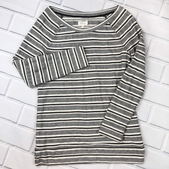 Lou & Grey Sweaters - Lou & Grey Striped Crewneck Sweater